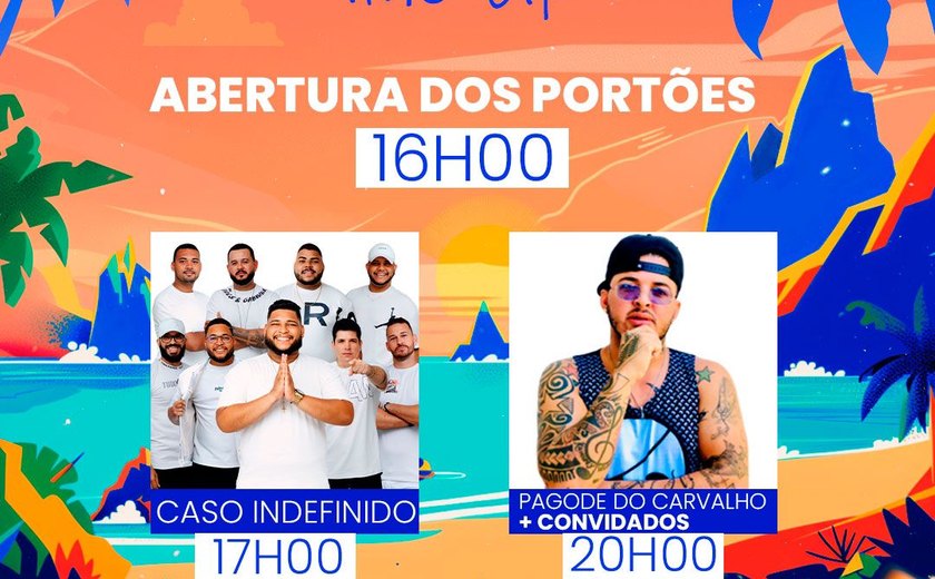 Samba da Vila vai agitar a praia do Francês neste domingo, dia 26