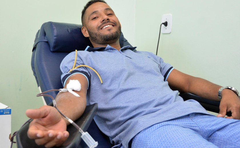 Hemoal participa da campanha “Doe Fé Doe Vida” neste sábado