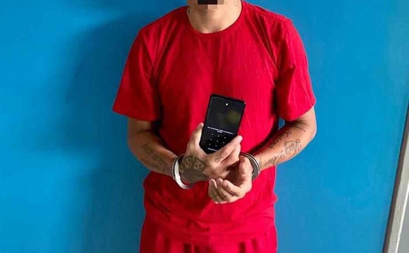 Reeducando que usava celular para cometer crimes de dentro do presídio é identificado