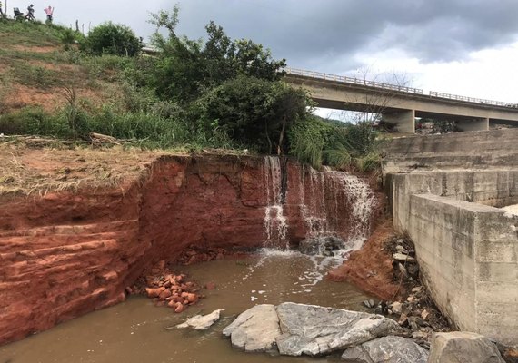 Risco de rompimento de barragem pode atingir municípios alagoanos