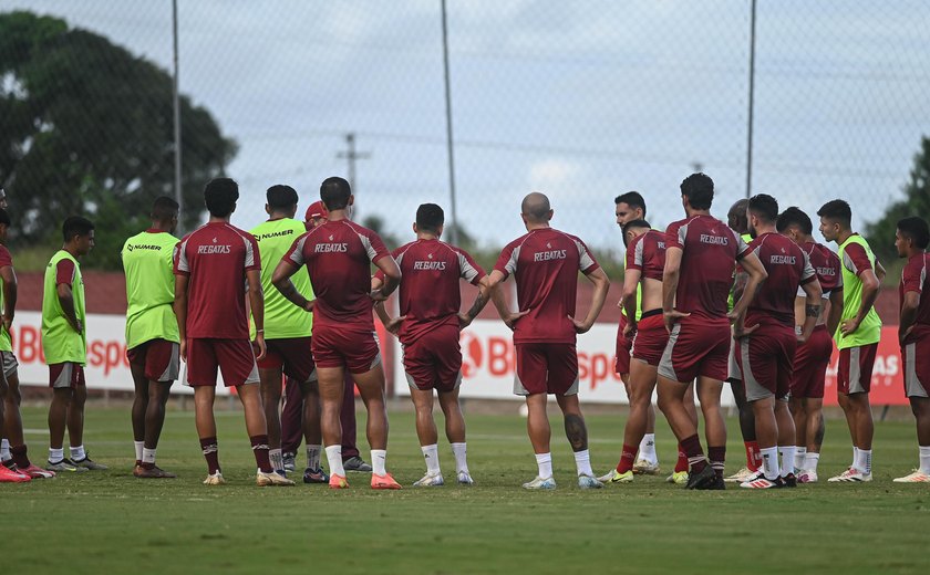 CRB começa preparação para partida contra o Volta Redonda