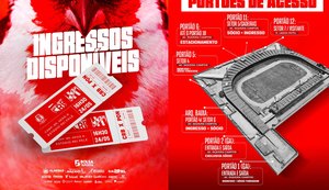 CRB começa venda de ingressos para jogo contra a Ponte Preta nesta terça-feira