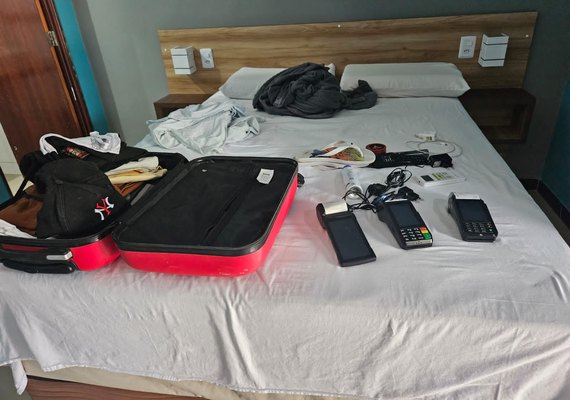 Preso cearense acusado de usar maquinetas para aplicar golpes em idosos em Maceió