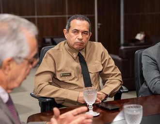 Comandante-geral da PM e presidente do TRE se reúnem para alinhar ações de segurança para o 2º turno