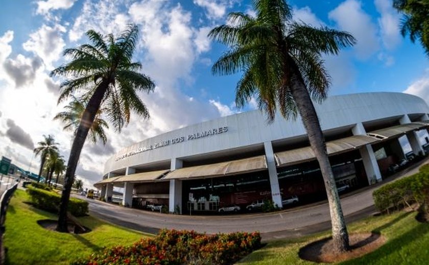 Aeroporto de Maceió registra o maior fluxo de passageiros do ano em novembro