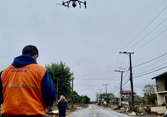 Três cidades do Rio Grande do Sul já foram mapeadas pela Defesa Civil de Maceió