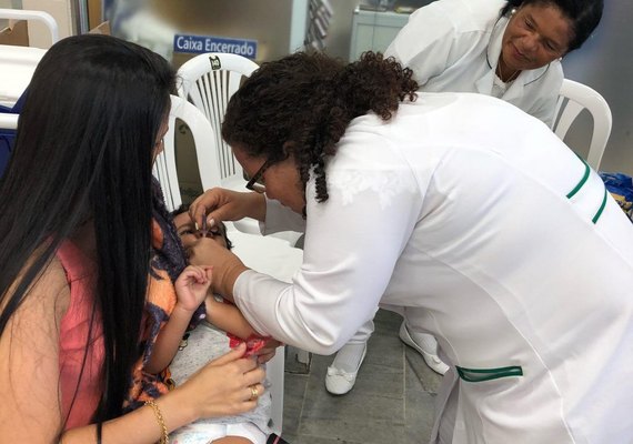 Maceió prorroga campanha de vacinação contra pólio e sarampo até sexta (21)
