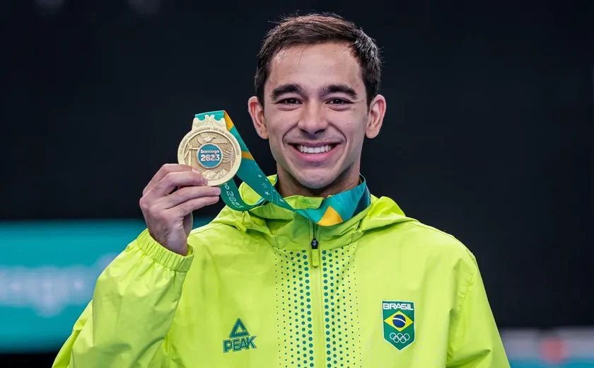 Hugo Calderano é ouro e conquista tricampeonato Pan-Americano