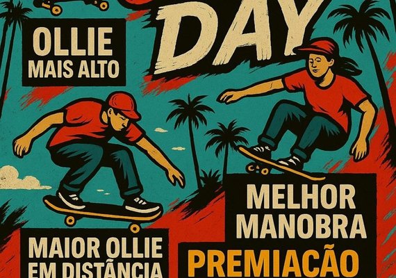 Go Skate Day 2025 será celebrado em Maceió com evento na Pista da Pajuçara
