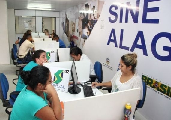 Sine disponibiliza 125 vagas de emprego para Maceió e interior