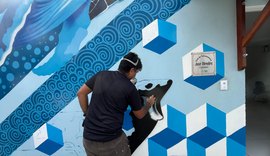 Elefante-marinho Leôncio é homenageado em mural do Biota após comoção por morte em Alagoas