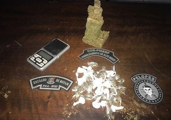 PM apreende menor com drogas em Limoeiro de Anadia
