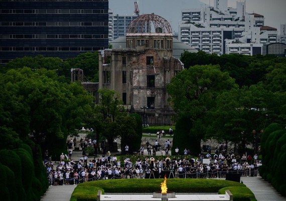 Japão recorda 75 anos da primeira bomba atômica em Hiroshima
