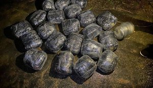 Polícia apreende 20 quilos de drogas após confronto com traficantes