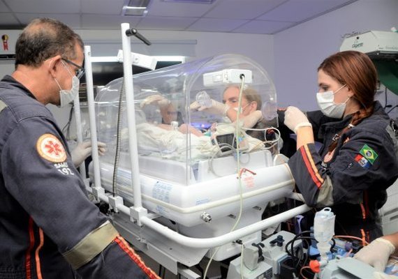 Samu Neonatal é referência na assistência a bebês com problemas de saúde em Alagoas