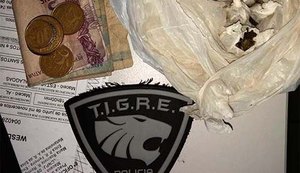 Policiais do Tigre apreendem menor com drogas no Santos Dumont