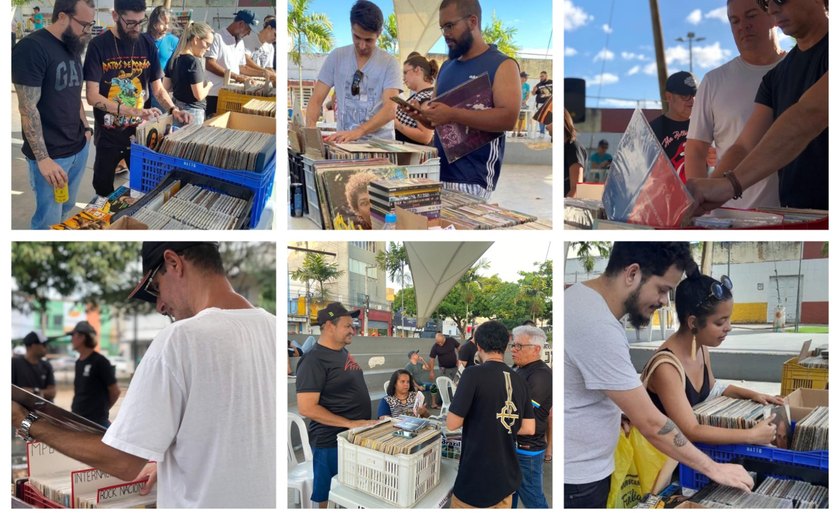 Vinil em foco: 2ª Feira de Discos de Arapiraca celebra a força estética da música analógica