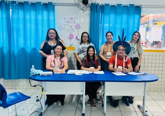 Indígenas Wassu Cocal votam pela primeira vez em seção eleitoral dentro da aldeia