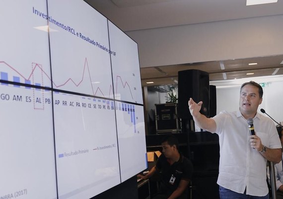 Renan Filho apresenta avanços em solidez fiscal e transparência para juízes