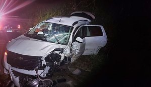 Duas pessoas ficam feridas após colisão envolvendo dois veículos em Boca da Mata