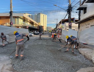 BRK finaliza reparo na Rua Soldado Eduardo dos Santos