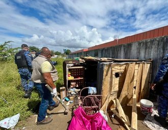 Segurança Cidadã remove estruturas irregulares ligadas ao crime no Benedito Bentes