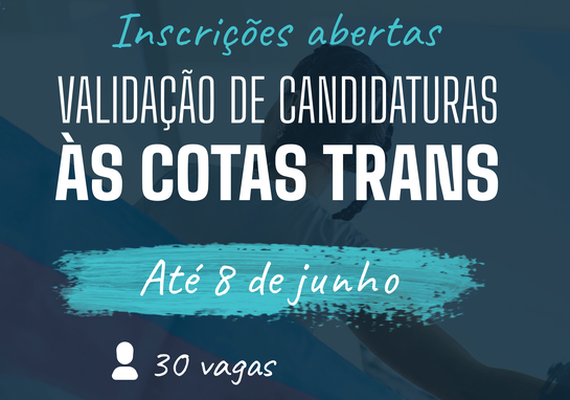 Ufal abre capacitação para validação de candidaturas às cotas trans