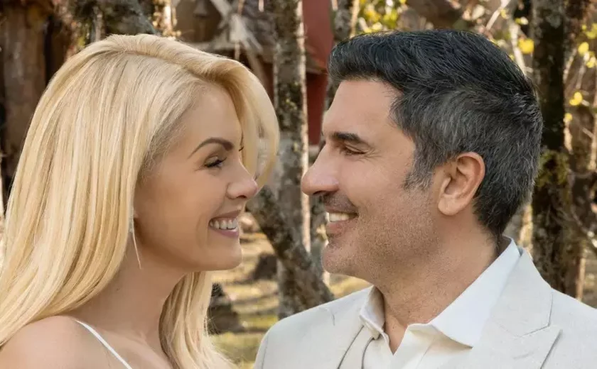 Ana Hickmann e Edu Guedes realizam casamento para 150 pessoas