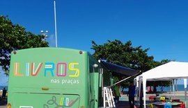 Projeto “Livros nas Praças” desembarca pela primeira vez em Maceió