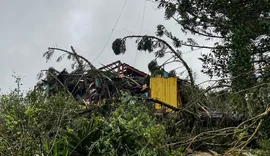 Tempestade, ventos fortes e granizo deixam Região Sul em alerta