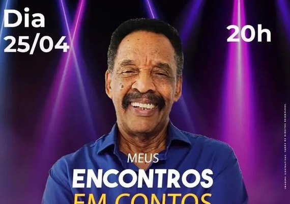 Cid Chaves inicia novo projeto sobre suas vivências no entretenimento brasileiro nesta quinta em Maceió