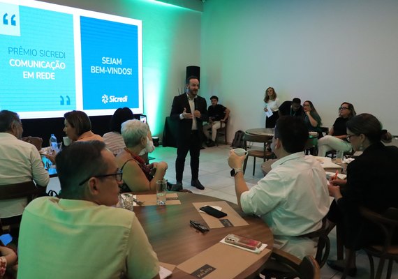 Sicredi lança prêmio nacional de comunicação durante encontro com jornalistas em Maceió