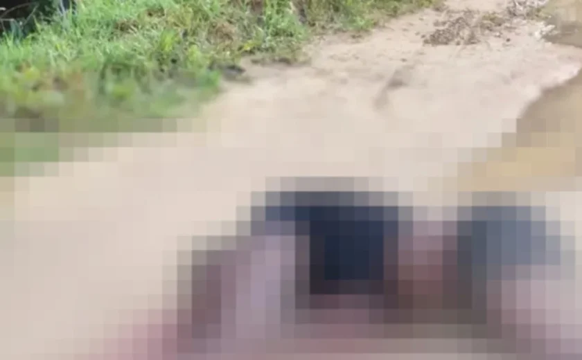 Corpo com marcas de tiros e mutilações é encontrado em estrada no interior de Alagoas