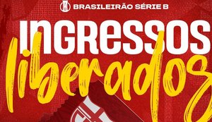 CRB inicia venda de ingressos para jogo contra o Vila Nova na sexta (17)
