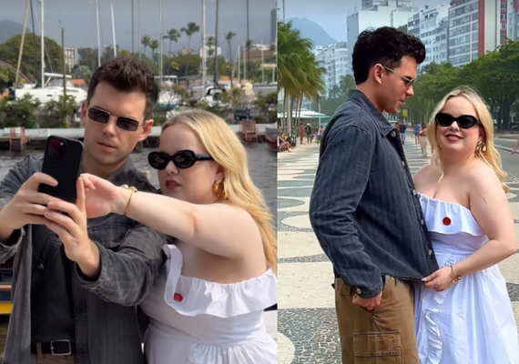 Atores de ‘Bridgerton’ estão no Brasil para divulgar terceira temporada da série