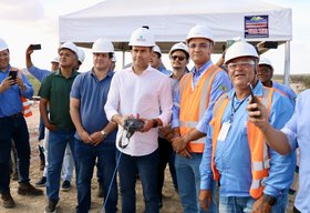 Execução do túnel do Trecho V do Canal do Sertão Alagoano inicia com 1º desmonte de rocha