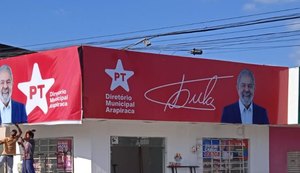 Sede do PT de Arapiraca é alvo de tentativa de arrombamento