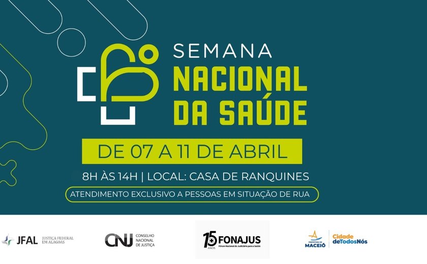 Justiça Federal realiza Semana Nacional da Saúde com mutirão de julgamento de casos de saúde