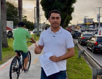Vereador propõe estações de bicicletas compartilhadas para ampliar mobilidade na parte alta de Maceió