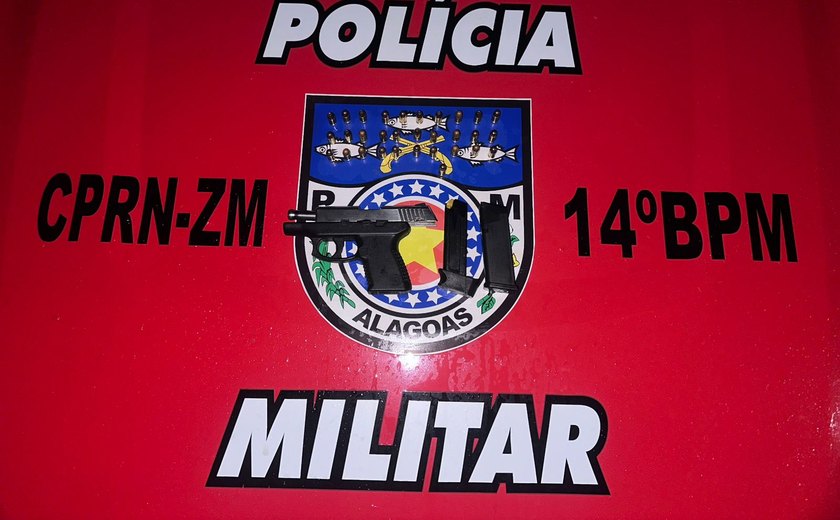 PM prende homem suspeito de ameaçar vizinho com arma de fogo em Flexeiras