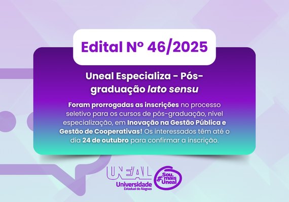 Prorrogado período de inscrição para Inovação na Gestão Pública e de Cooperativas