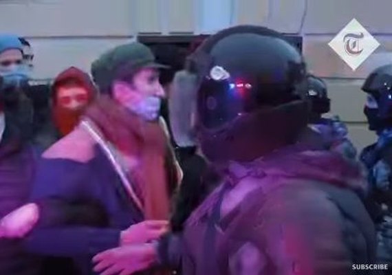 Polícia russa deteve 1.784 pessoas durante manifestações pró-Navalny