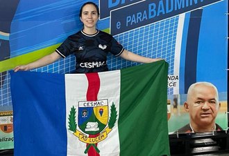 Aluna de Direito do Cesmac conquista três medalhas na Copa Interclubes de Badminton e Parabadminton