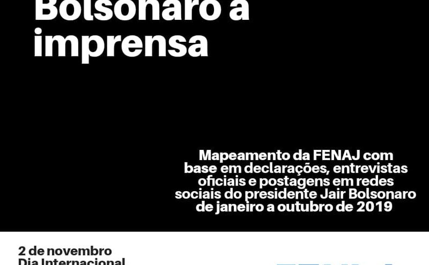 Jornalistas são alvo de Bolsonaro ao menos duas vezes por semana