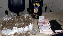 Polícia Militar detém indivíduo com drogas na parte alta de Maceió