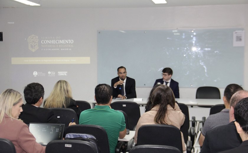 Semana do Conhecimento Notarial e Registral fortalece capacitação de profissionais dos cartórios