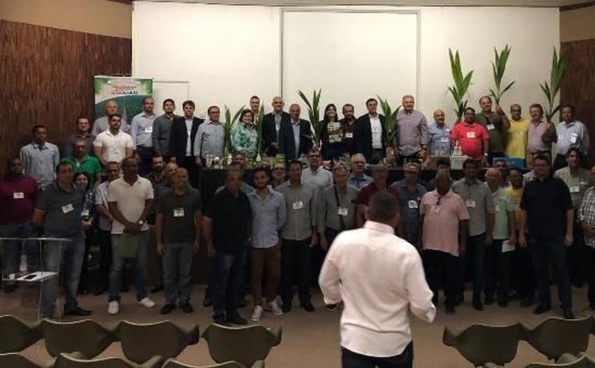 Produtores de coco de Alagoas em defesa da cadeia produtiva