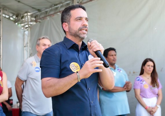 Paulo lidera pesquisa Ipec na corrida pelo Governo de Alagoas