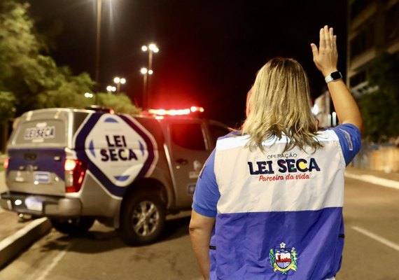 Em 14 anos de atuação, Lei Seca já retirou das ruas quase 16 mil condutores alcoolizados em Alagoas