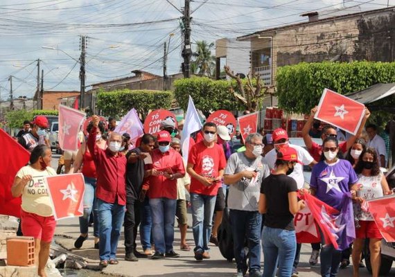 PT Alagoas dá continuidade às ações de pré-candidatura do ex-presidente Lula no interior